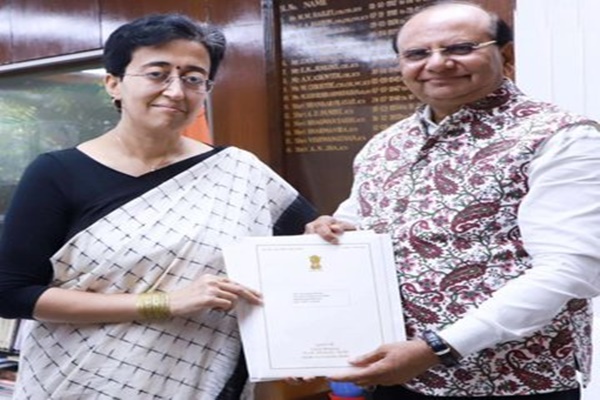 Atishi named new Delhi CM, stakes claim to form govt