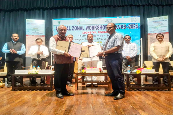 MoU Signed Between CAU Imphal and Tripura