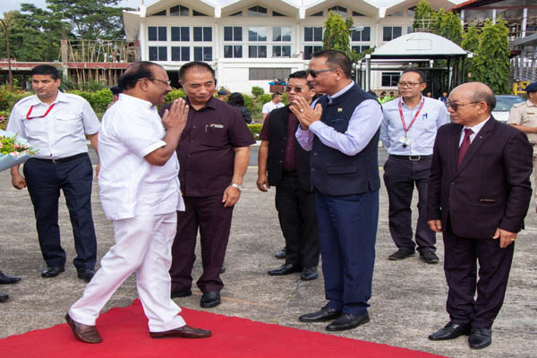 Tripura Guv reaches Mizoram to assume charge as Acting Governor