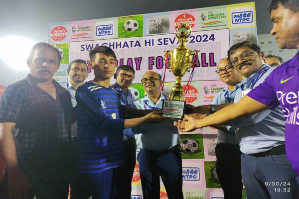 Youth Connect Football Match promotes cleanliness awareness in Agartala