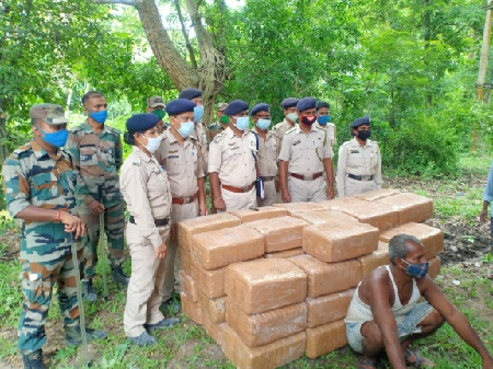 Major ganja haul in Tripura’s Teliamura
