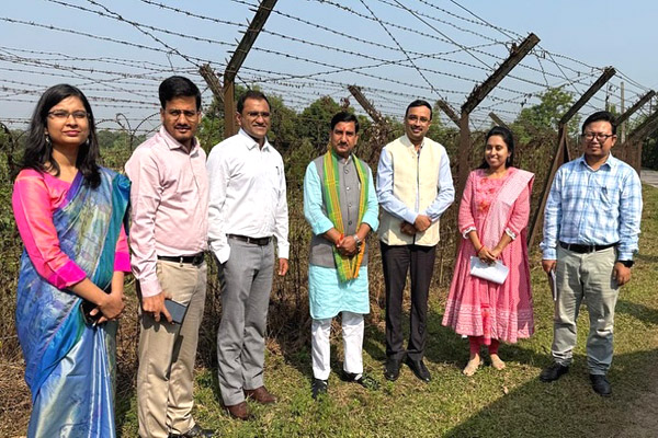 MoS Tokhan Sahu reviews welfare projects in Tripura