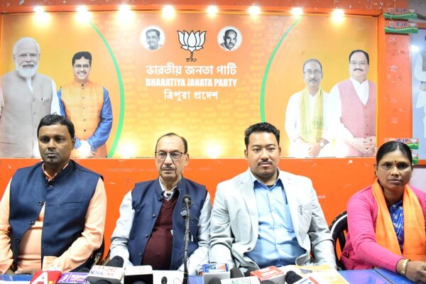 Tripura BJP announces new Presidents for 60 Mandals, sees mixed response 