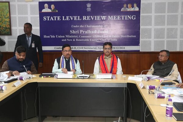 Union Minister approves establishment of FCI Regional Office in Agartala