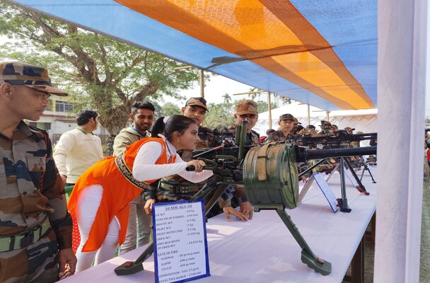 Assam Rifles celebrates 76th Republic Day with patriotic spirit