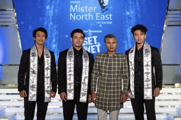 Tripura’s Salkwachang Debbarma jointly crowned 14th Set Wet Mega Mister North East