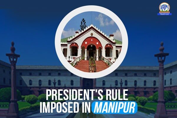 President’s rule imposed in Manipur...