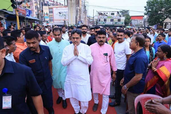 Tripura CM welcomes 857 opposition voters to BJP, says Cong crafted laws to benefit own people