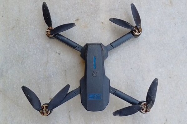 Suspected drone from Bangladesh found near border in Tripura