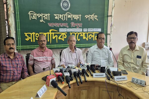 Tripura Board Results: Madhyamik pass rate hits 86...