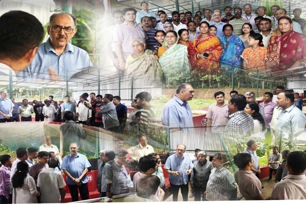 Union Fisheries Secretary visits hatchery in Tripura, reviews PMMSY