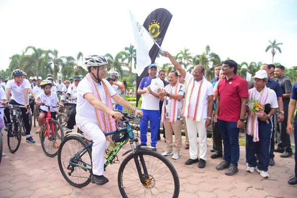 Tripura Governor flags-off 