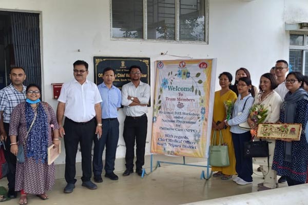 Palliative Care: Central delegation ‘satisfied’ over services in South Tripura