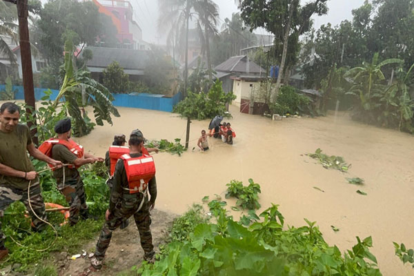 Tripura flood renders over 2800 families homeless