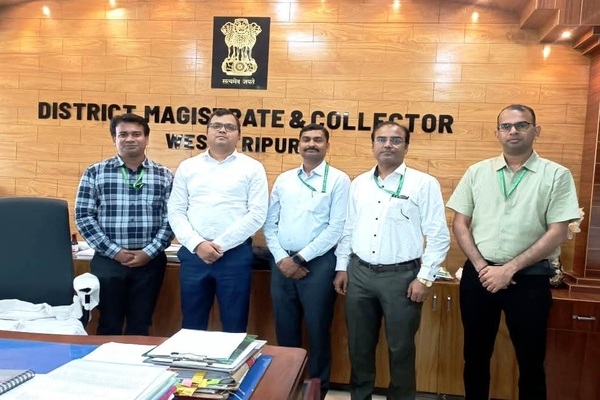 Central team visits blocks in Tripura, sees development works