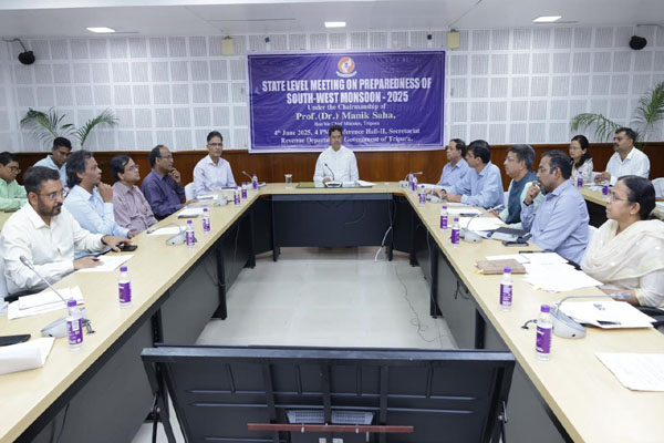 Tripura gears up for Monsoon, CM emphasizes preparedness
