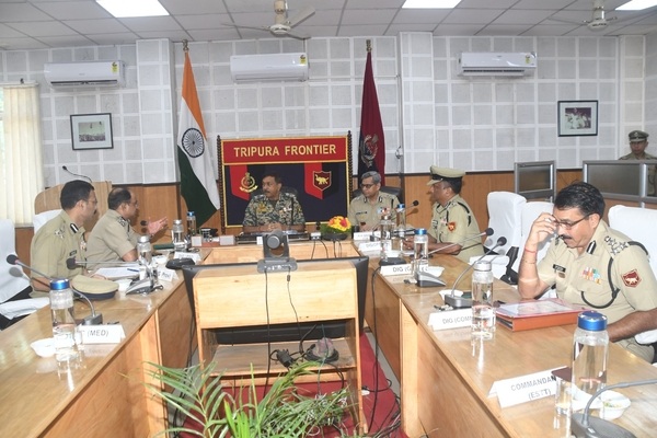 BSF ADG arrives in Tripura on 4-day visit
