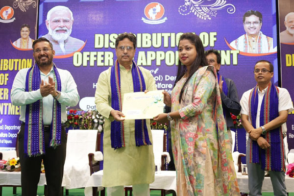 Unemployment rate drastically dropped in Tripura: ...