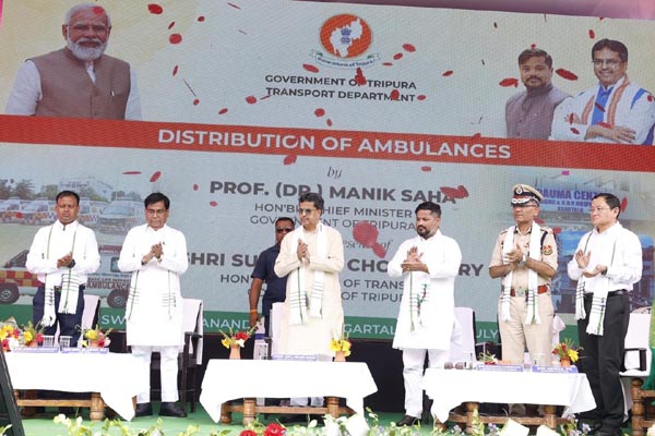 Tripura, Centre working together to prevent road accidents: CM