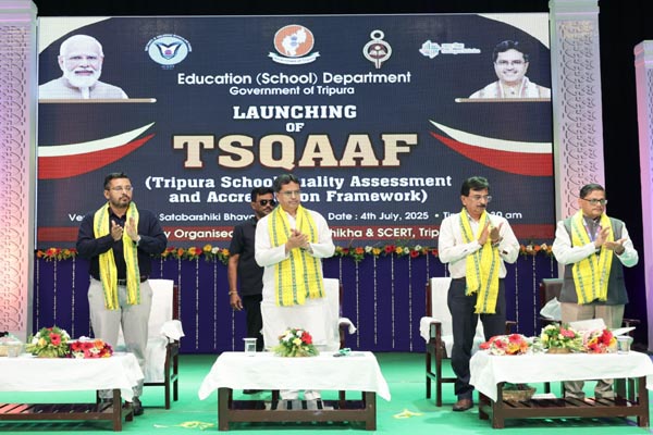 Tripura CM launches School Quality Framework to elevate education standards
