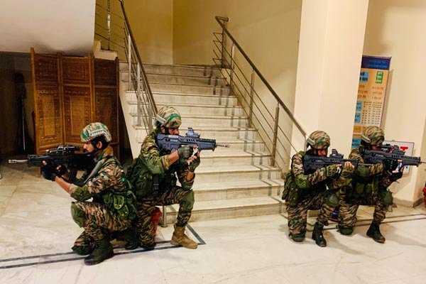 Multi-agency counter terrorism drill held at Tripura secretariat