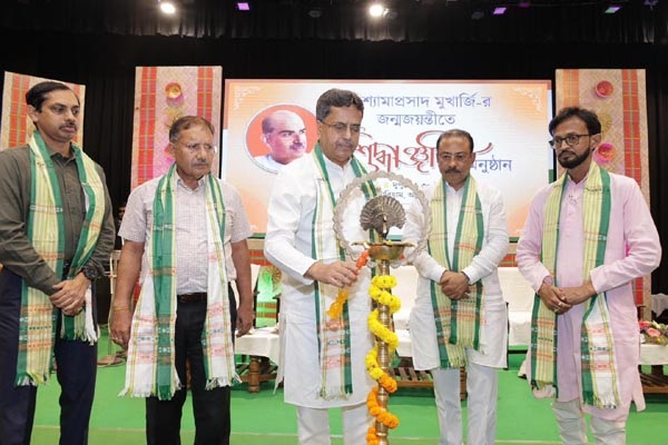 Tripura CM declares new plans in honour of Dr. Syama Prasad Mookerjee