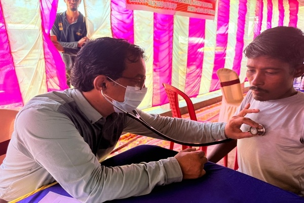 Specialist mega health camp held in North Tripura
