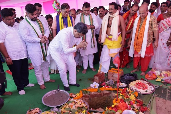 Tripura CM lays foundation stone for world-class tourism project 