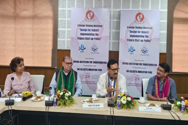 TIFT hosts design thinking workshop to boost Startup ecosystem in Tripura