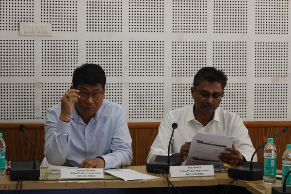 Tripura Minister chairs meeting to discuss key plans for Janajati welfare