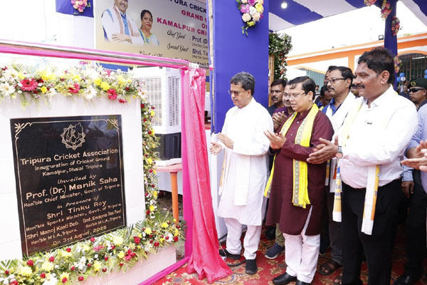 Tripura’s Int’l Cricket stadium likely to get final shape by Dec: CM