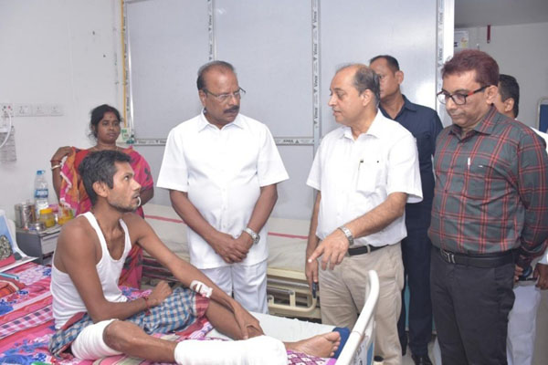 Tripura Governor inspects GBP Hospital