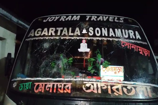 Violence erupts in Tripura