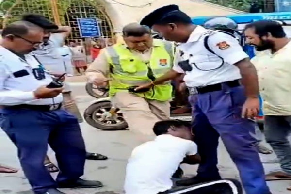 Tripura CM takes swift action over viral video, TSR jawan suspended