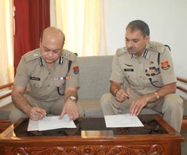 New Tripura DGP Amitabh Ranjan takes charge