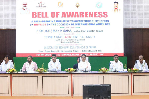 Over 2.3 lakh students to receive HIV/AIDS awareness training in Tripura: CM