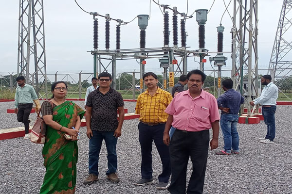 132 KV transmission line commissioned, a step towards electric train services
