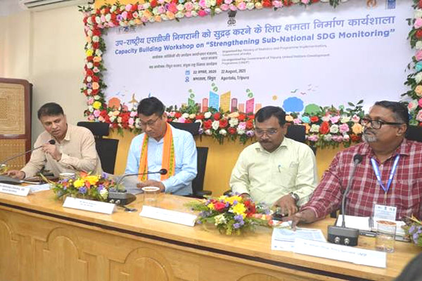 Workshop on ‘Strengthening Sub-National SDG Monitoring’ held in Agartala