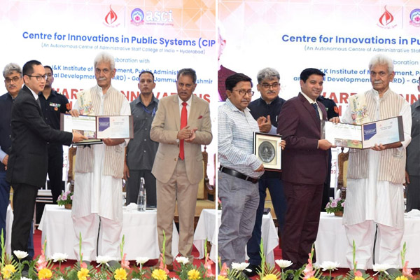 Tripura’s ARDD, TRLM awarded for innovation