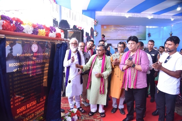 Power transmission system modernization project launched in Tripura in support DoNER