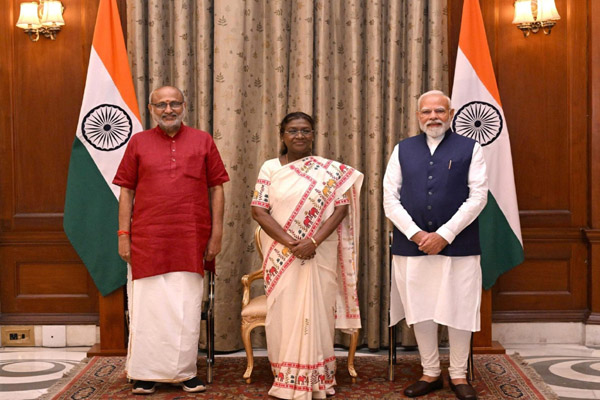 C. P. Radhakrishnan takes oath as 15th Vice Presid...