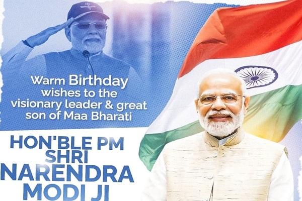Tripura CM extends birthday wishes to PM Modi