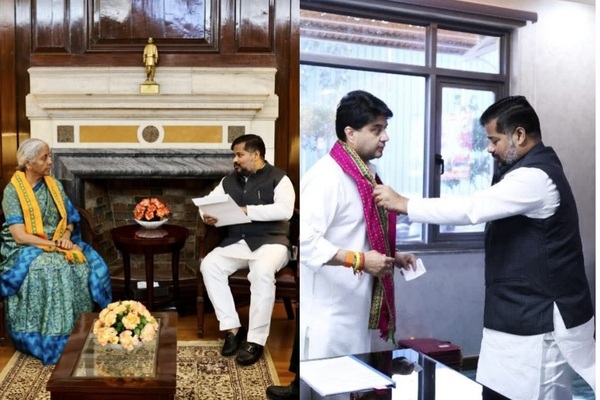 Tripura Tourism Minister meets two Union Ministers, seeks support for new projects