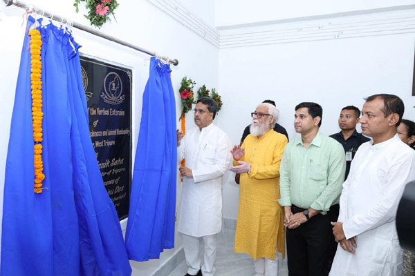 Tripura CM calls for transforming Veterinary College into national model institution