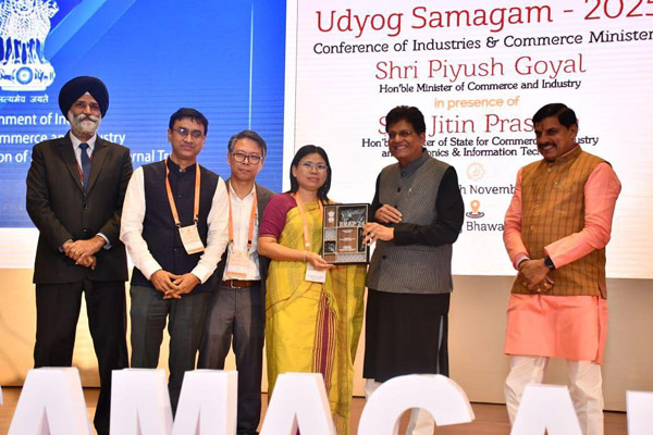 Tripura bags top honours at Udyog Samagam 2025, CM hails