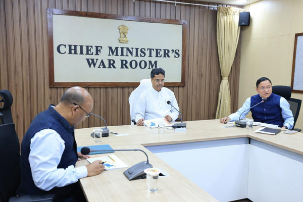 Tripura CM attends review on ‘Matabari Tourist Cir...