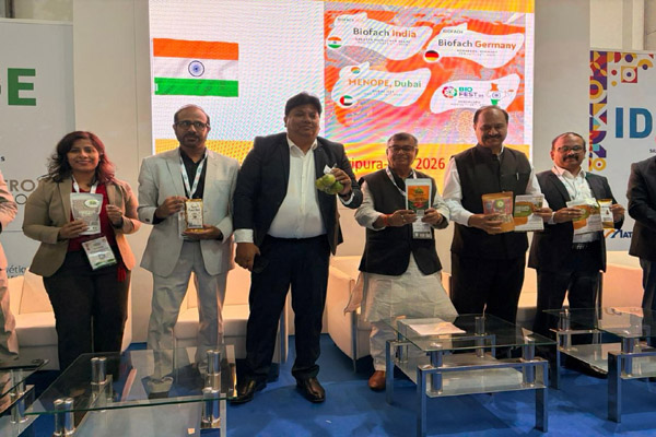 Tripura Agriculture Minister promotes state’s organic potential in Global Expo