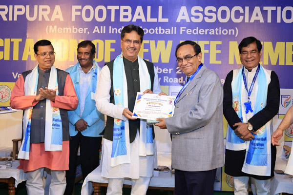 Tripura making strides in sports infrastructure, football: CM