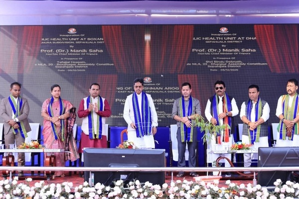 Historic day for Tripura