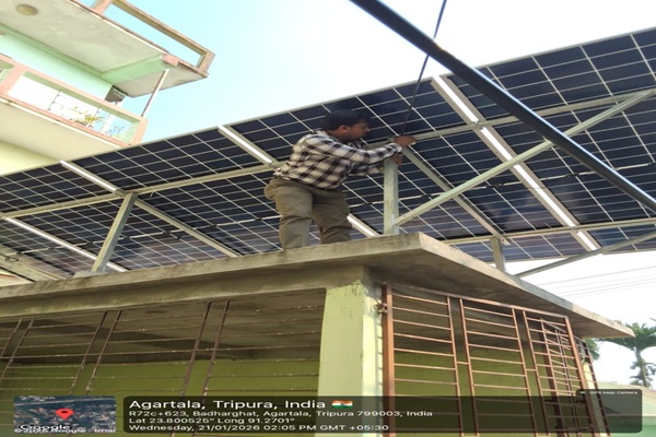 Tripura Crosses 7 MW Solar Power Milestone Under P...